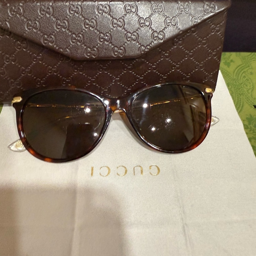 Gucci Tortoiseshell Sunglasses